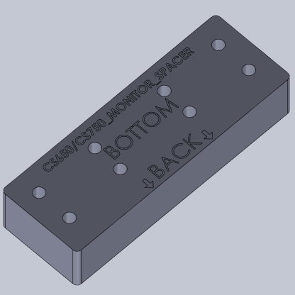 Mindray Monitor Spacer for GE Carestation